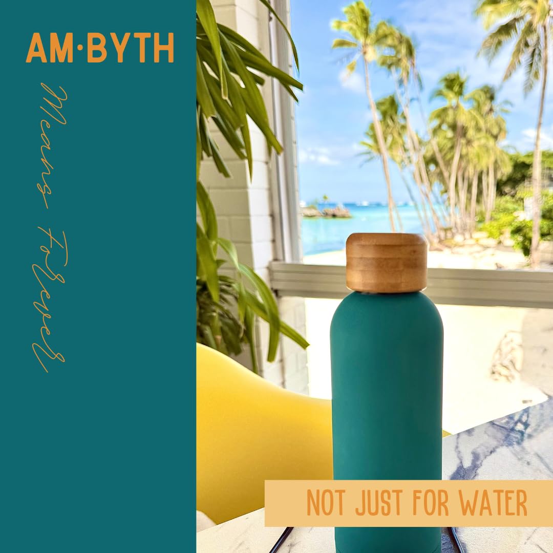 Thermal Water Bottle 500ml | Leakproof Soft Matte Finish | AM·BYTH by Perevor