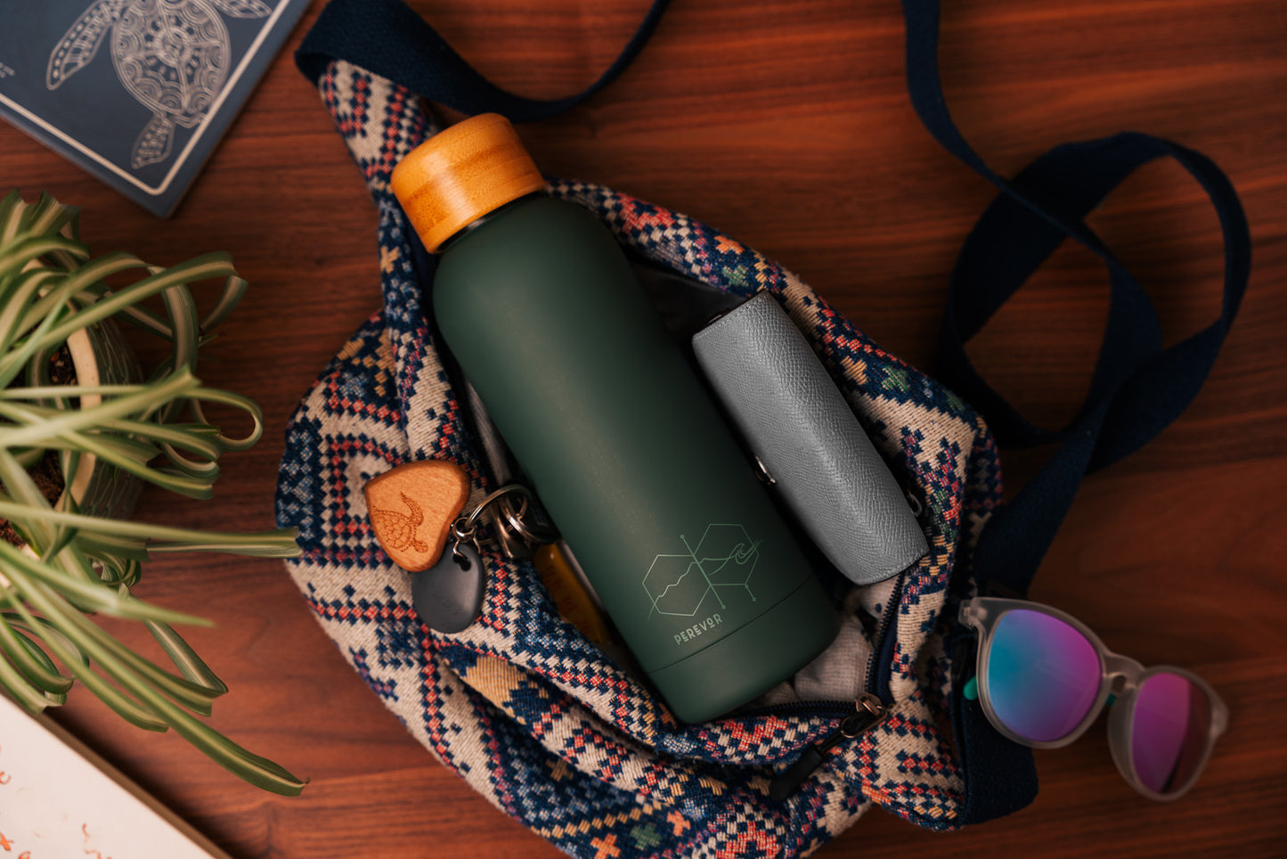 Thermal Water Bottle 500ml | Leakproof Soft Matte Finish | AM·BYTH by Perevor