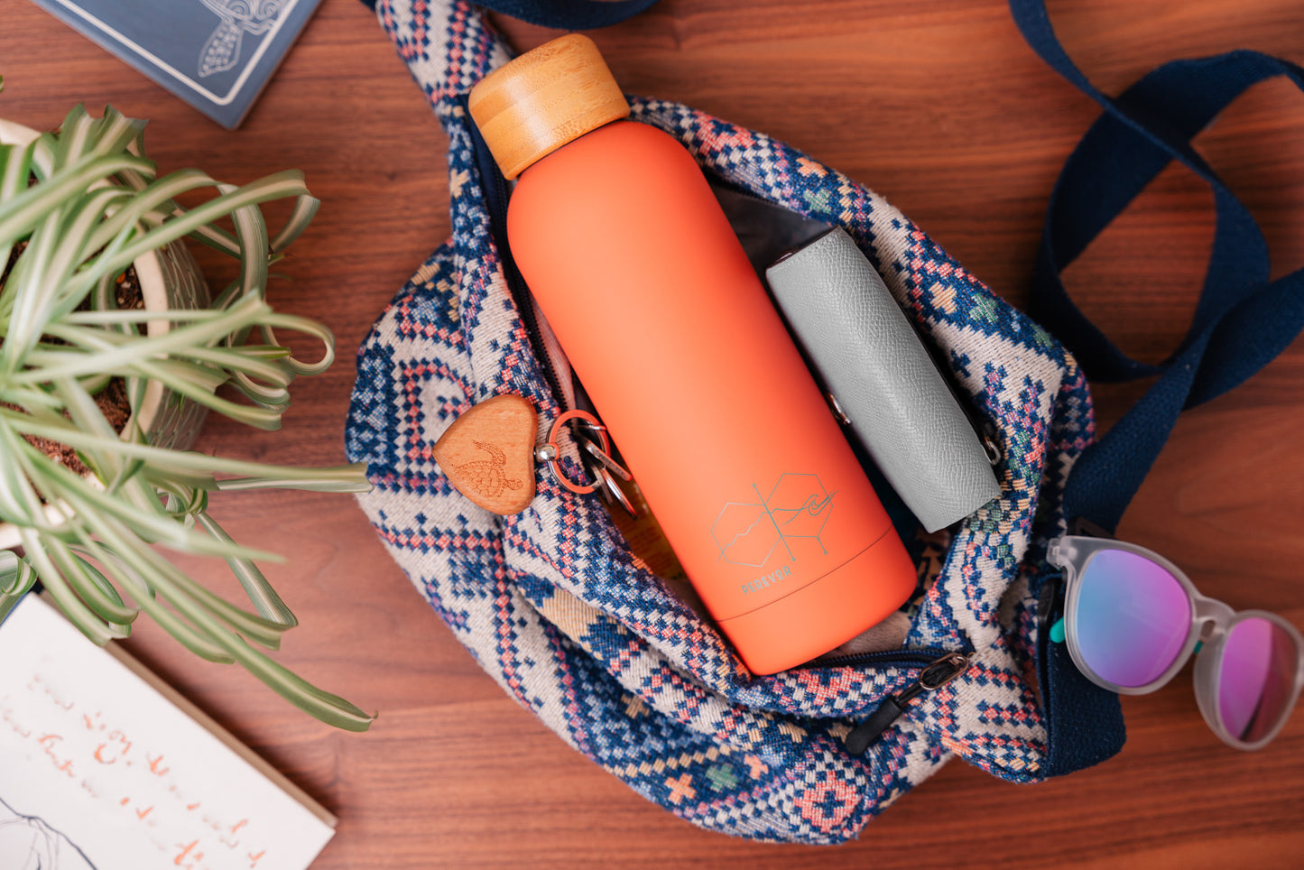 Thermal Water Bottle 500ml | Leakproof Soft Matte Finish | AM·BYTH by Perevor