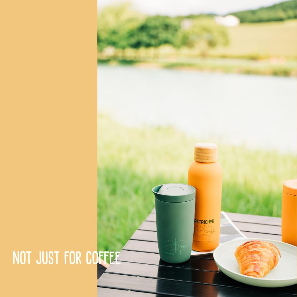 Insulated Travel Cup | 360ml One-Click Mug | AM·BYTH by Perevor