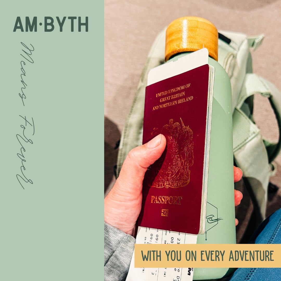 Thermal Water Bottle 500ml | Leakproof Soft Matte Finish | AM·BYTH by Perevor