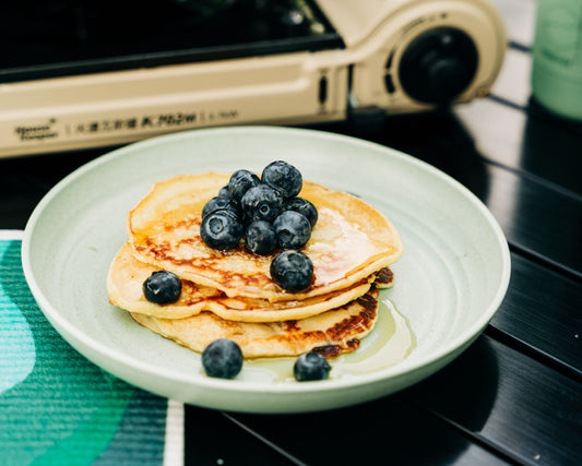 Fluffy Camping Pancakes - Easy Camping Breakfast Ideas