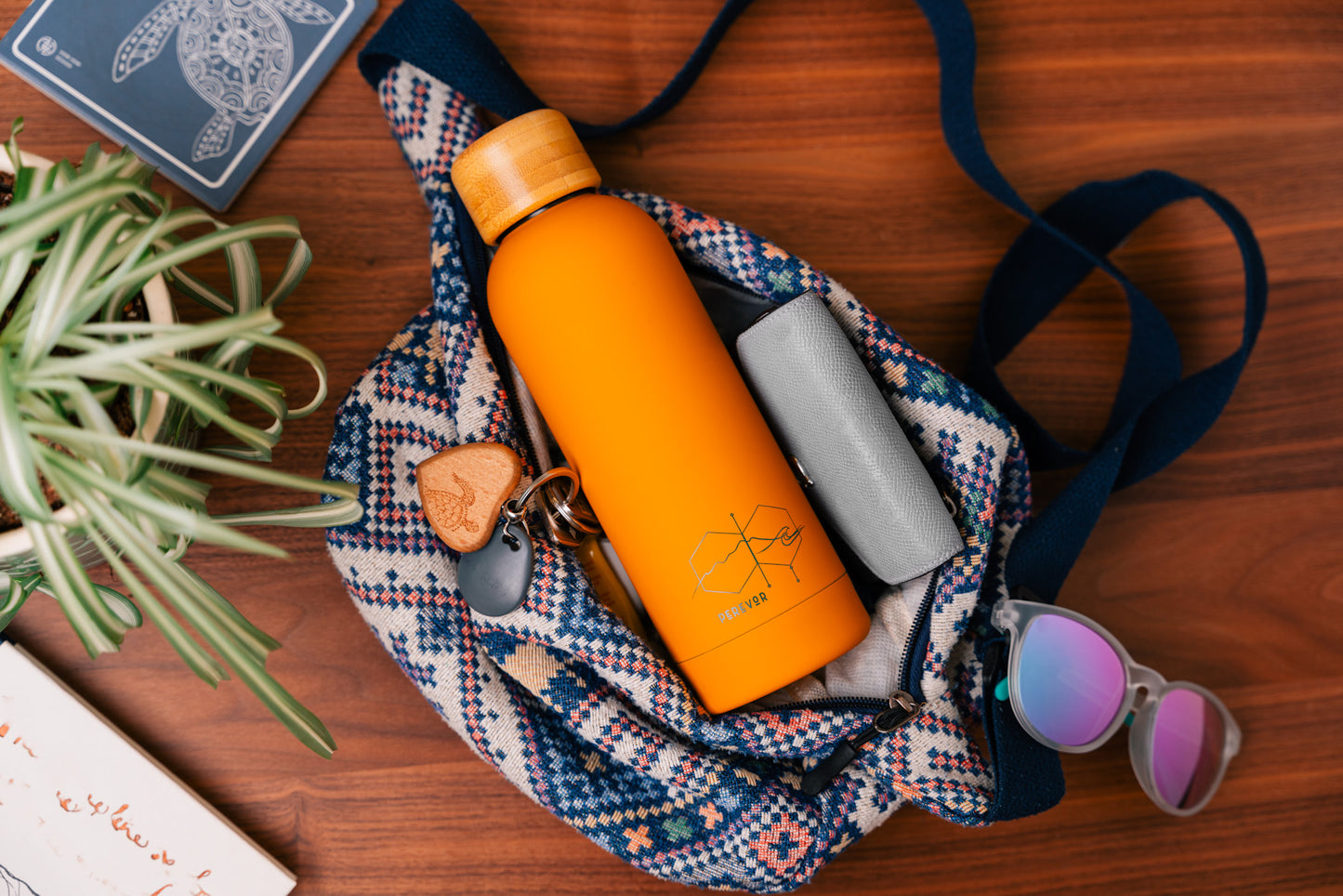 Thermal Water Bottle 500ml | Leakproof Soft Matte Finish | AM·BYTH by Perevor